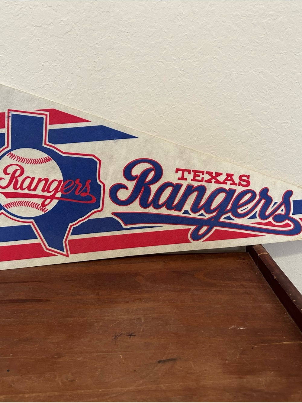 Texas Rangers Vintage Pennant